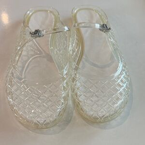 Tory Burch Clear Sandals